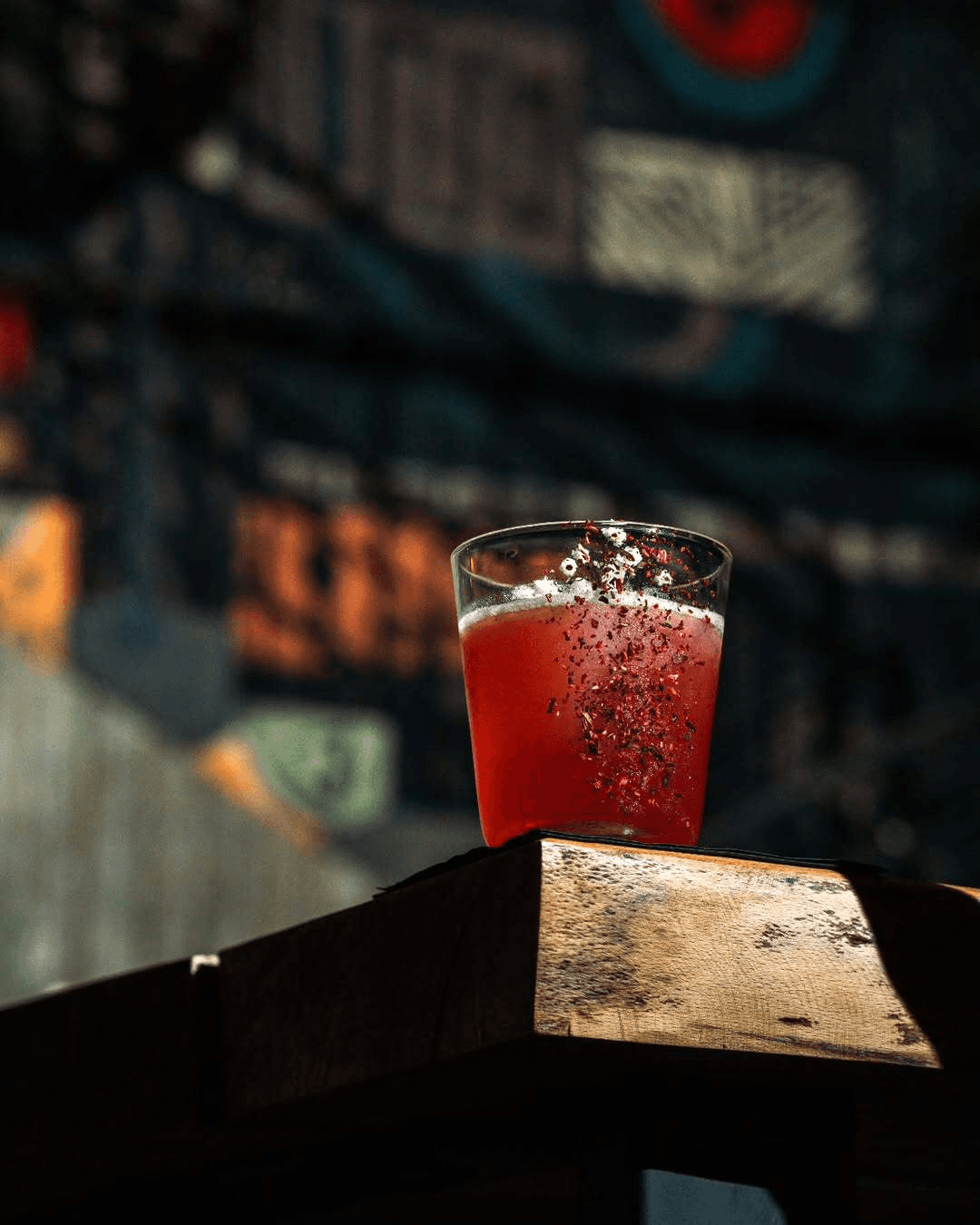 Modern abstract art piece