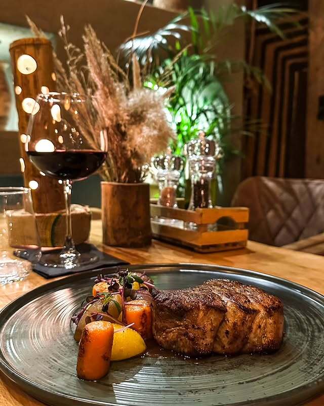 Steak at Folium Tirana